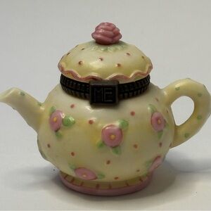 MARY ENGELBREIT MINIATURE TRINKET BOX TEAPOT